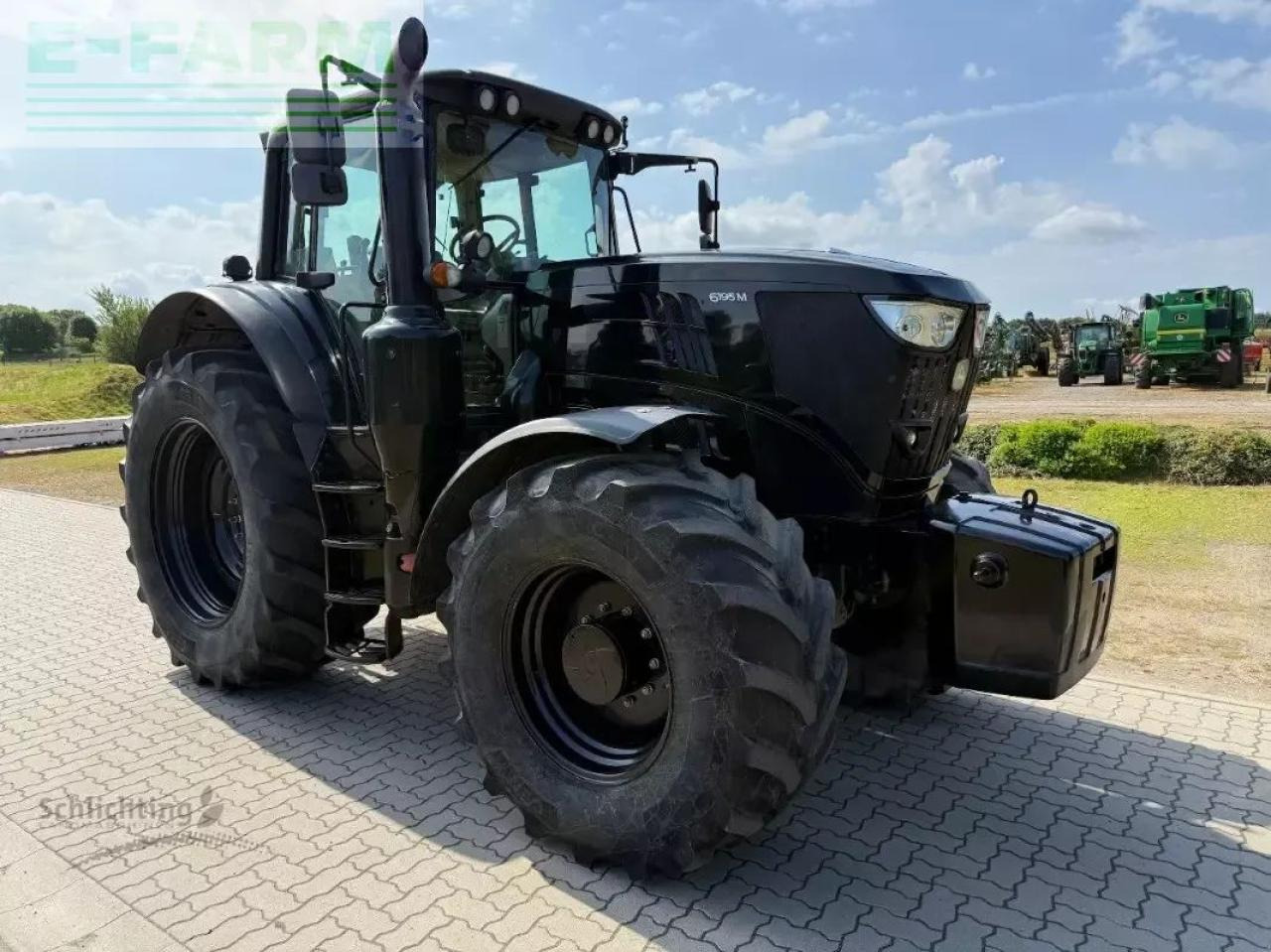 Traktor John Deere 6195m: billede 9