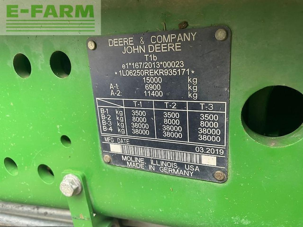 John Deere 6250r - Traktor: billede 5 John Deere 6250r - Traktor: billede 5