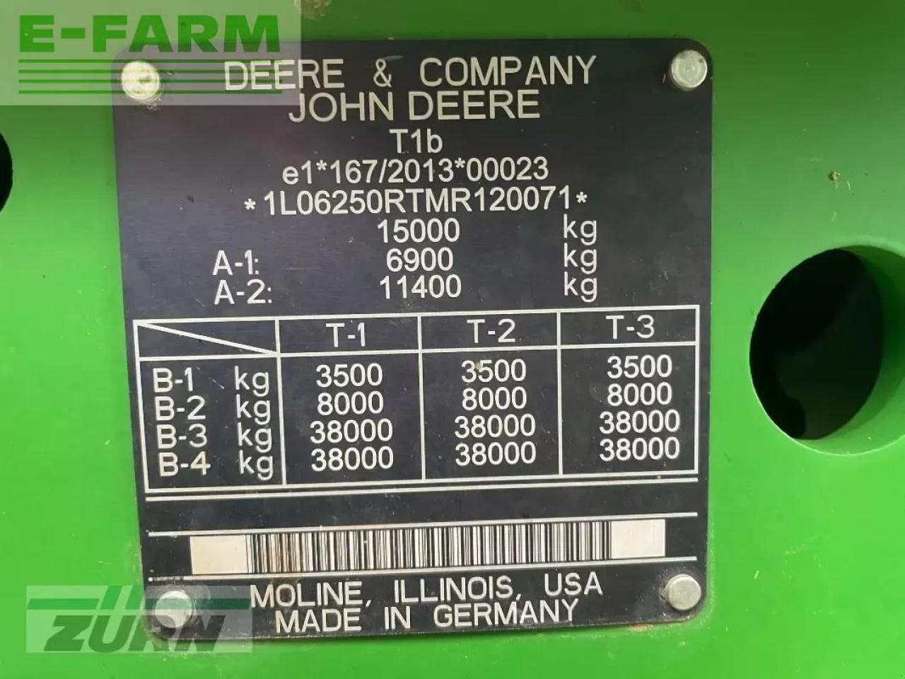 Traktor John Deere 6250r: billede 27