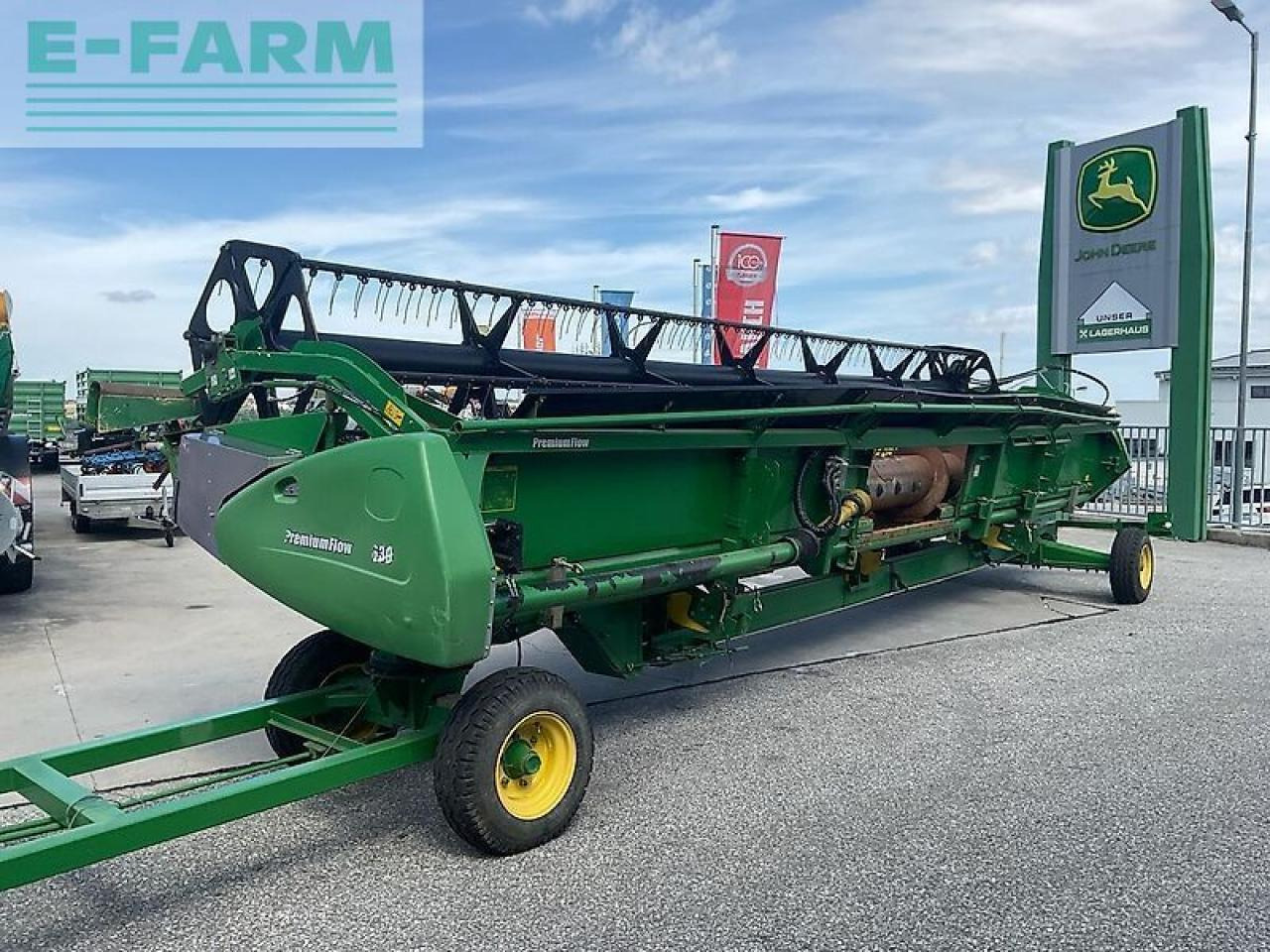 John Deere 630 premium flow - Tilbehør til grønthøster: billede 1 John Deere 630 premium flow - Tilbehør til grønthøster: billede 1