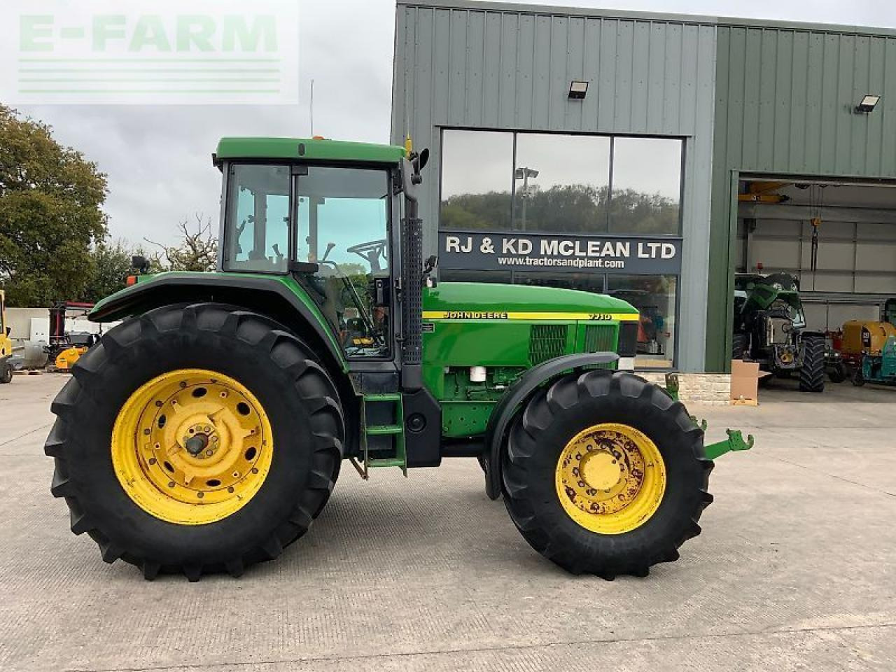 John Deere 7710 tractor - Traktor: billede 1 John Deere 7710 tractor - Traktor: billede 1