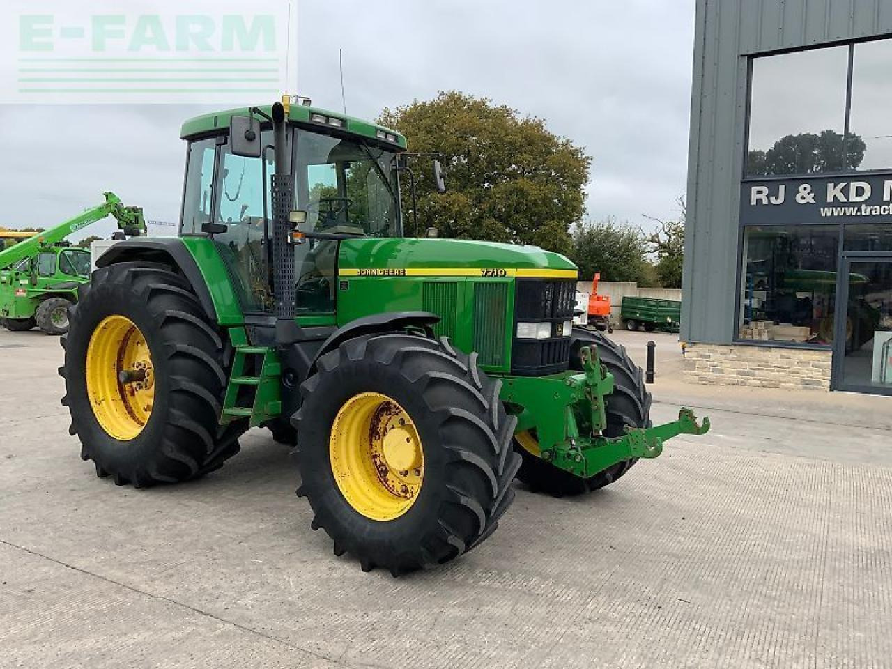 John Deere 7710 tractor - Traktor: billede 2 John Deere 7710 tractor - Traktor: billede 2