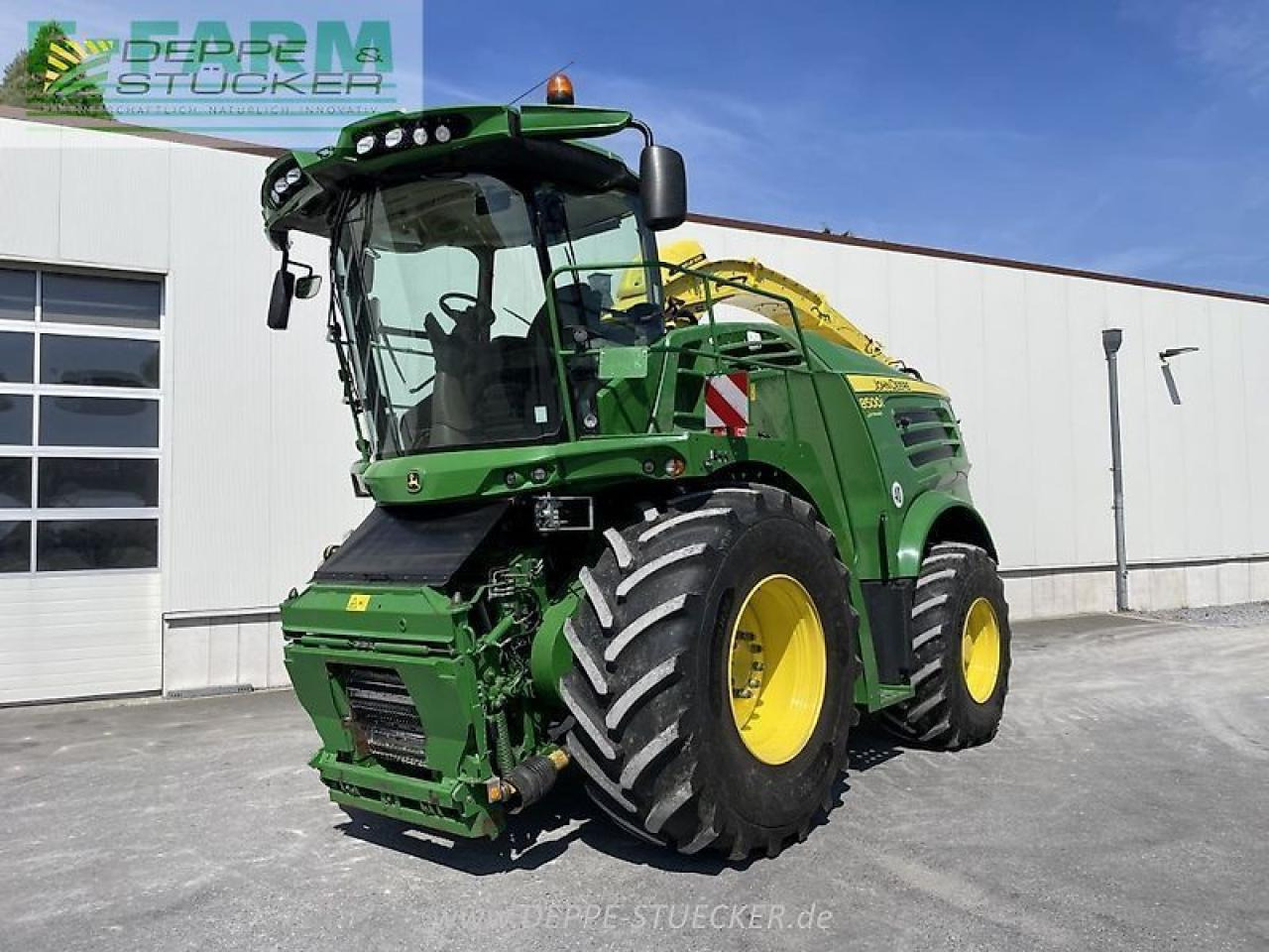 John Deere 8500i mit kemper 475 - Grønthøster: billede 1 John Deere 8500i mit kemper 475 - Grønthøster: billede 1