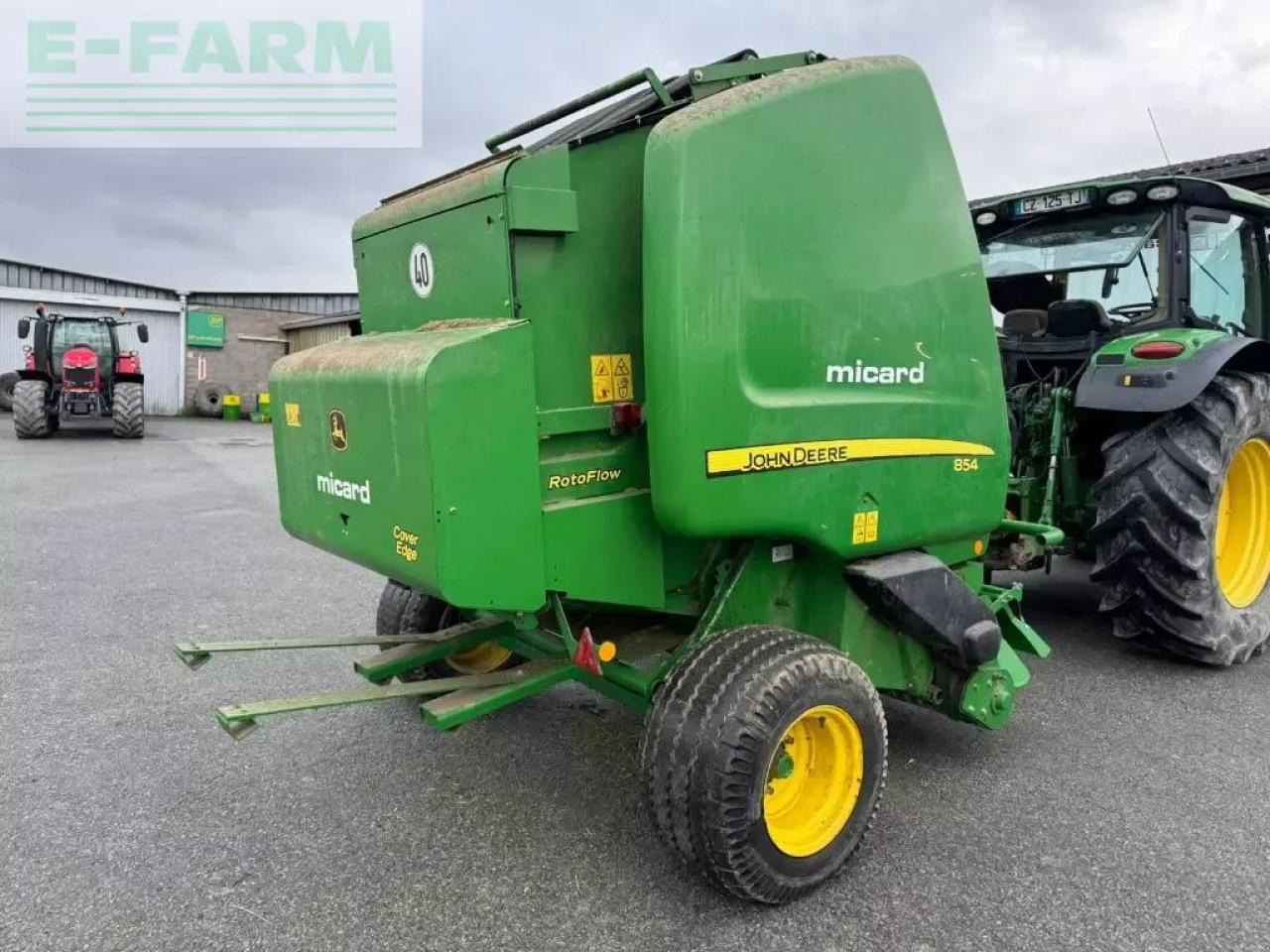 John Deere 854 - Firkant ballepresse: billede 4 John Deere 854 - Firkant ballepresse: billede 4