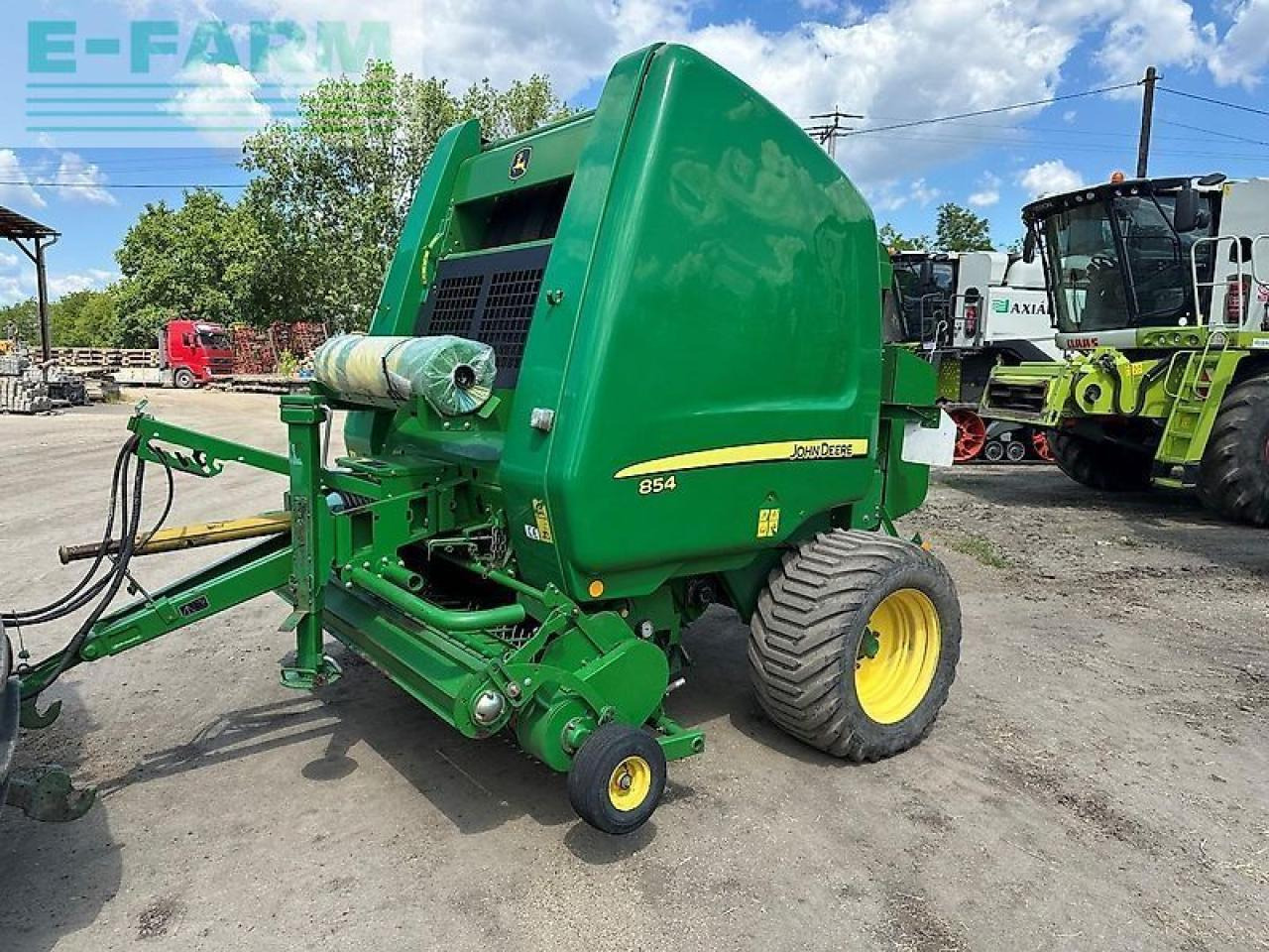 John Deere 854 maxicut - Firkant ballepresse: billede 1 John Deere 854 maxicut - Firkant ballepresse: billede 1