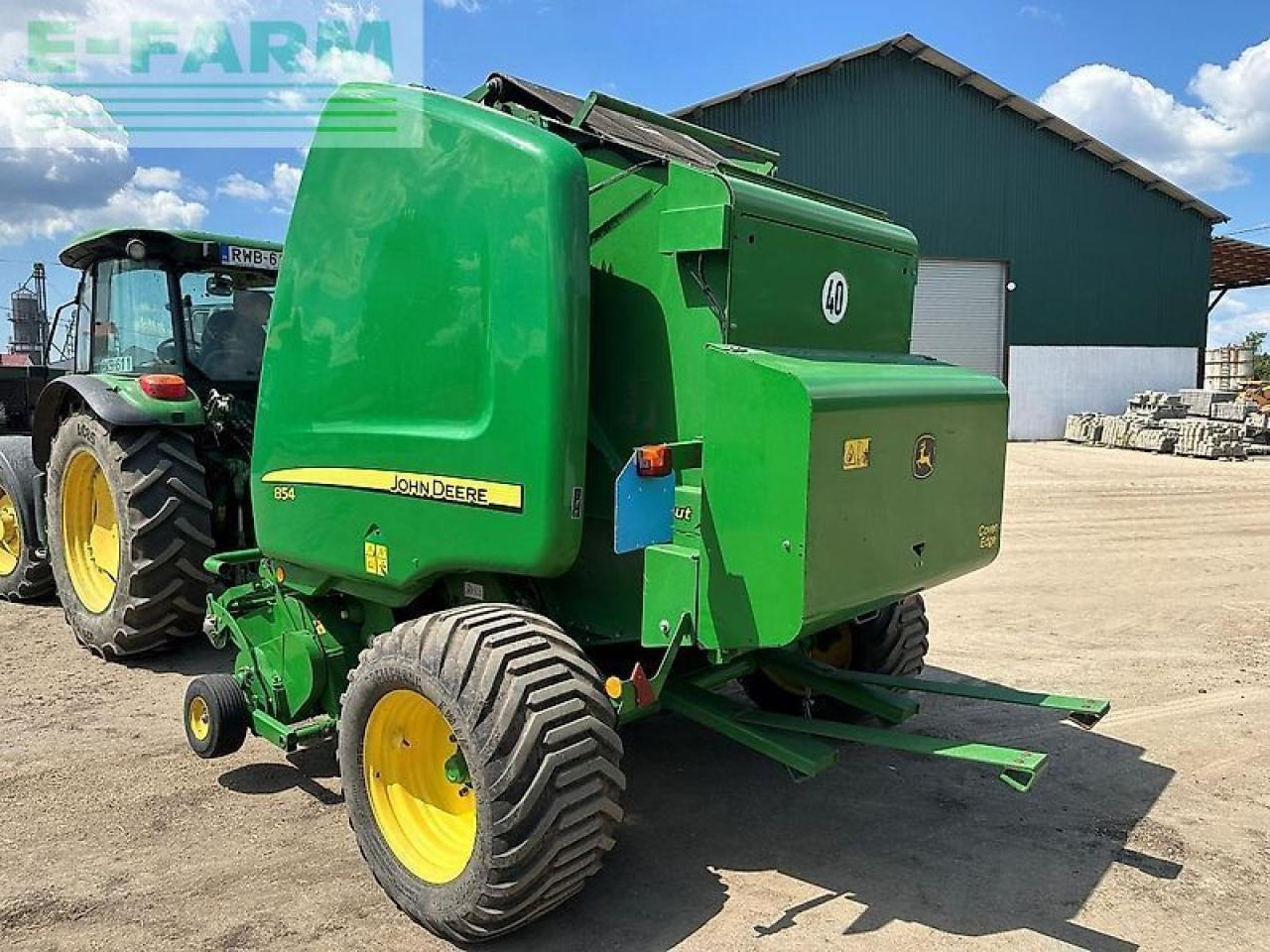 John Deere 854 maxicut - Firkant ballepresse: billede 3 John Deere 854 maxicut - Firkant ballepresse: billede 3
