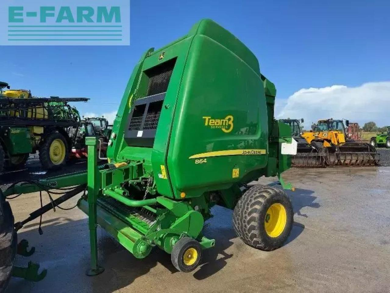 John Deere 864 - Firkant ballepresse: billede 1 John Deere 864 - Firkant ballepresse: billede 1