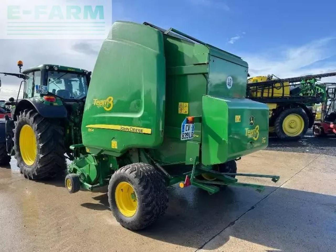 John Deere 864 - Firkant ballepresse: billede 2 John Deere 864 - Firkant ballepresse: billede 2