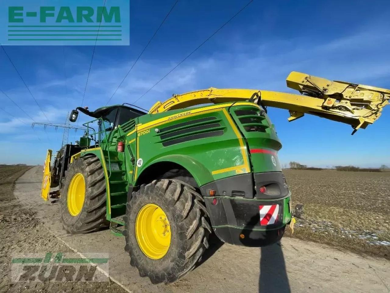 John Deere 8700i - Grønthøster: billede 5 John Deere 8700i - Grønthøster: billede 5