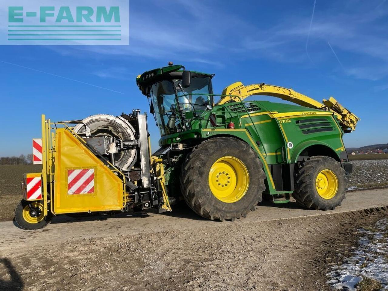 John Deere 8700i - Grønthøster: billede 3 John Deere 8700i - Grønthøster: billede 3