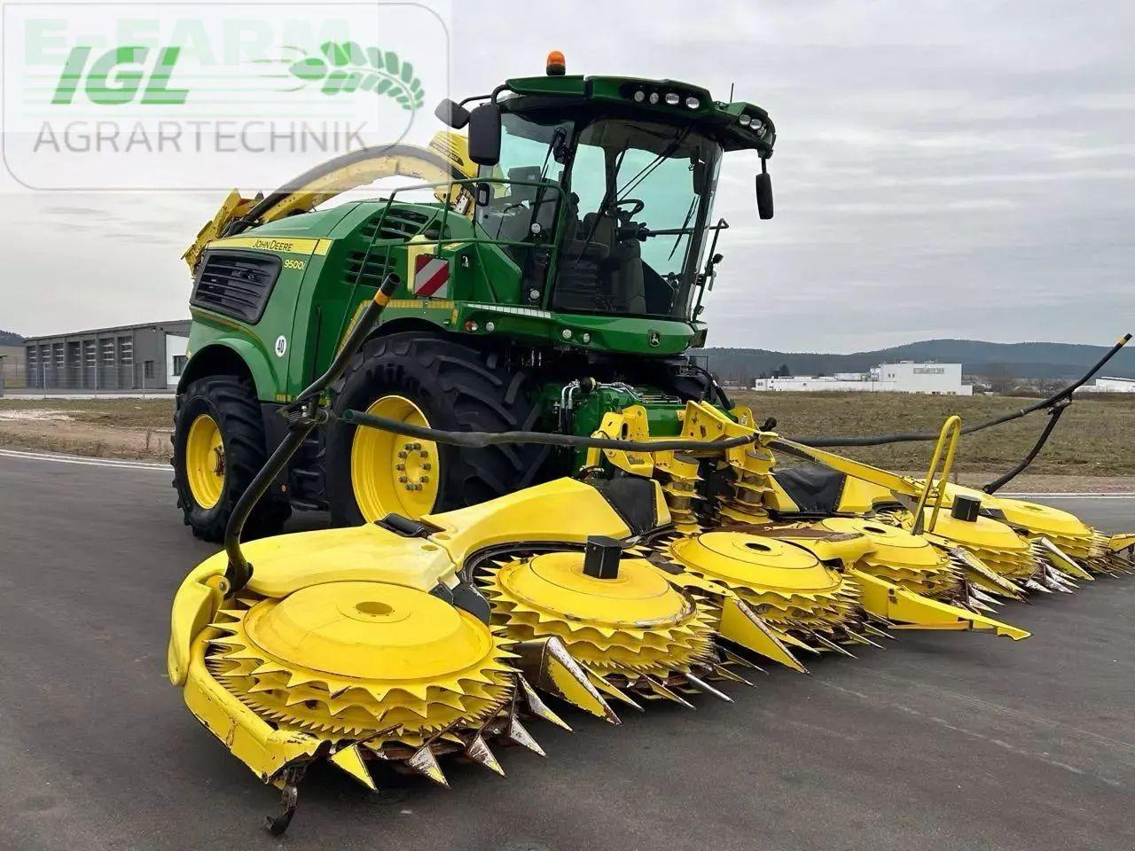 John Deere 9500i - Grønthøster: billede 2 John Deere 9500i - Grønthøster: billede 2