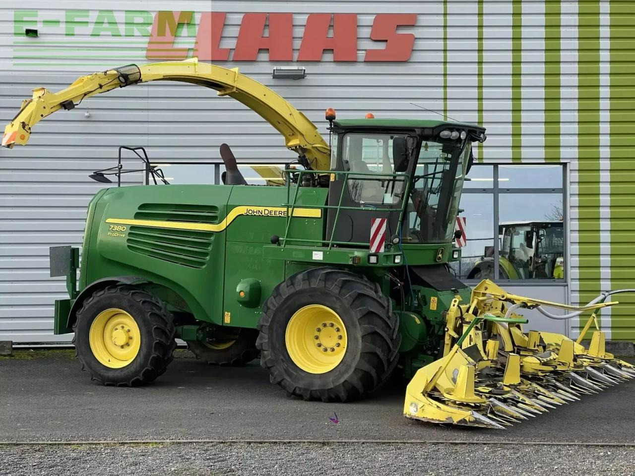 John Deere ensileuse j-d 7380 - Grønthøster: billede 1 John Deere ensileuse j-d 7380 - Grønthøster: billede 1