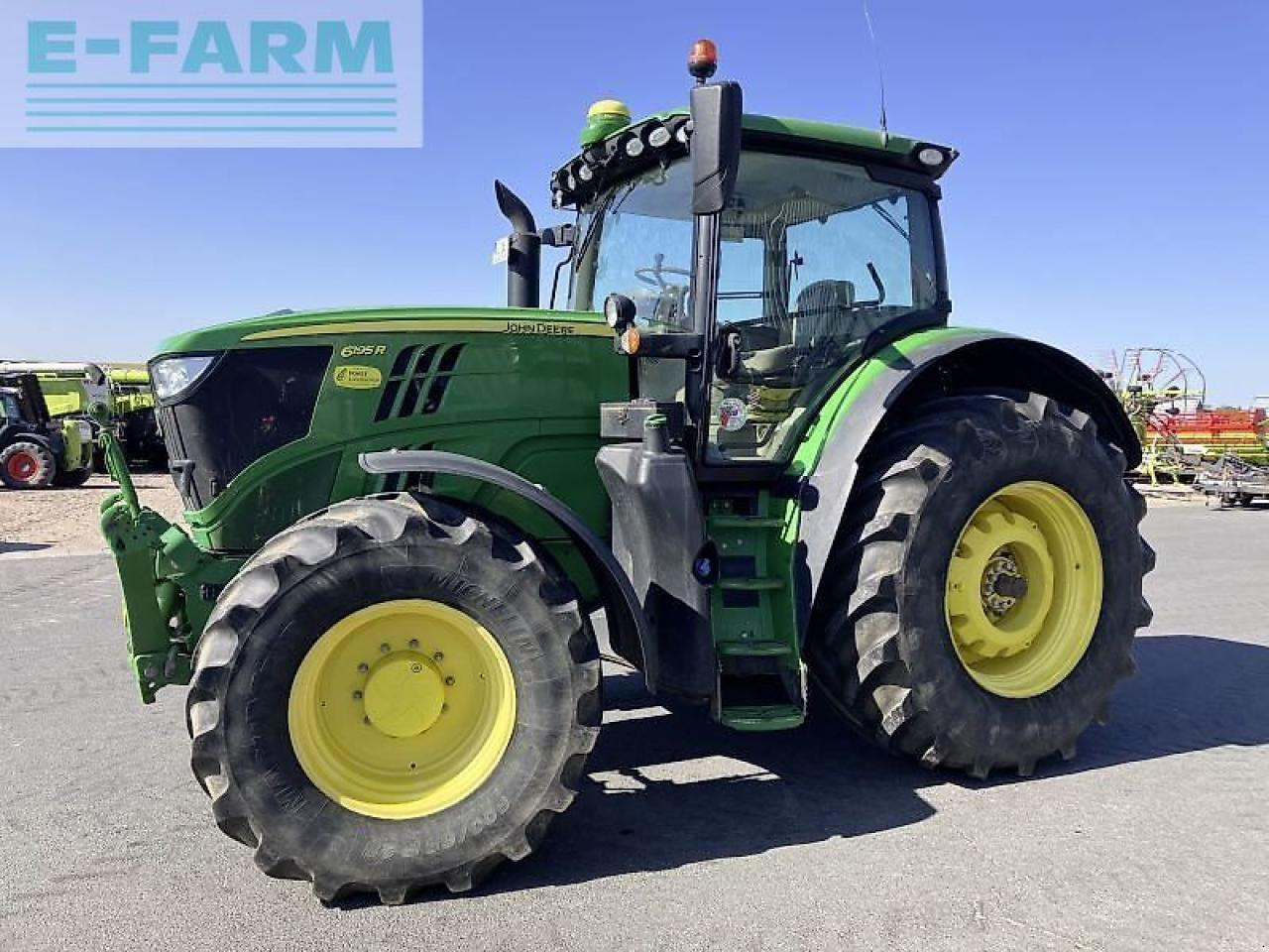 John Deere gebr. traktor john deere 6195 - Traktor: billede 3 John Deere gebr. traktor john deere 6195 - Traktor: billede 3