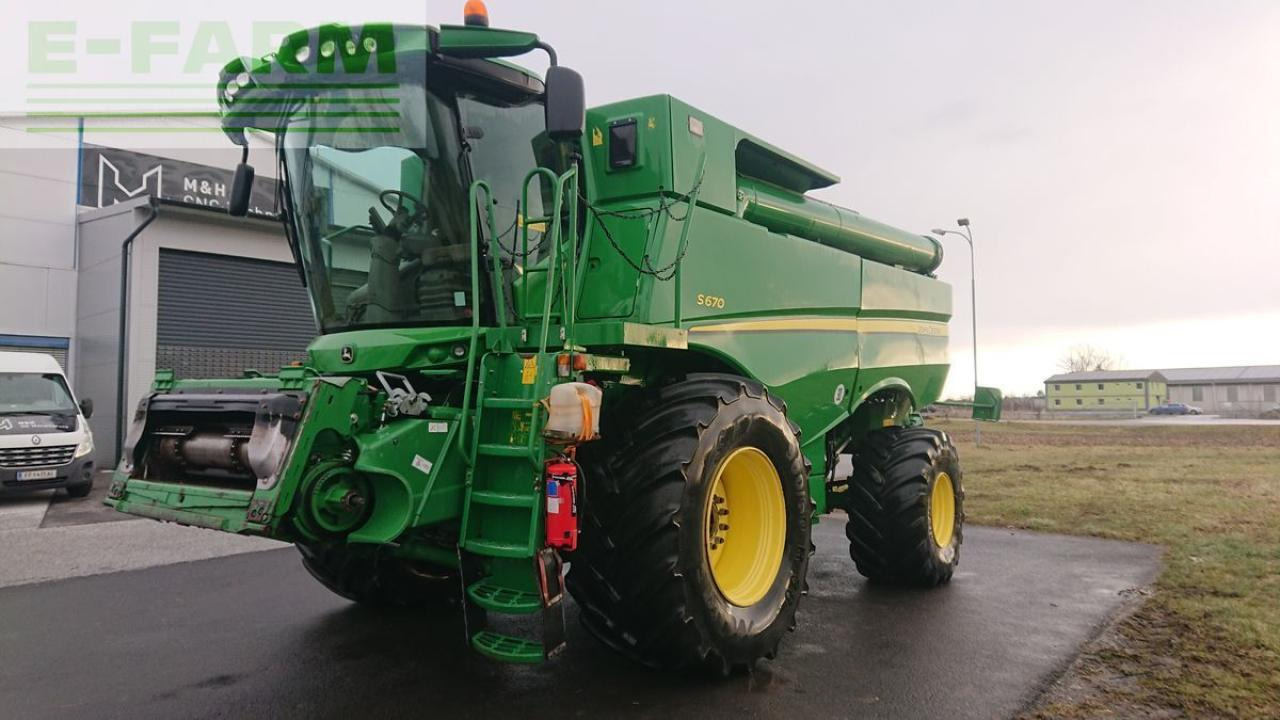 John Deere s670 4wd + macdon fd75 - Mejetærsker: billede 1 John Deere s670 4wd + macdon fd75 - Mejetærsker: billede 1