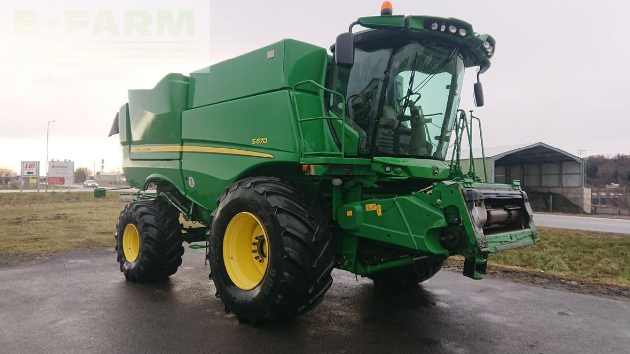 John Deere s670 4wd + macdon fd75 - Mejetærsker: billede 2 John Deere s670 4wd + macdon fd75 - Mejetærsker: billede 2