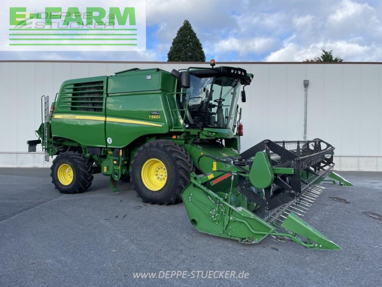 John Deere t550 mit 622r - Mejetærsker: billede 1 John Deere t550 mit 622r - Mejetærsker: billede 1