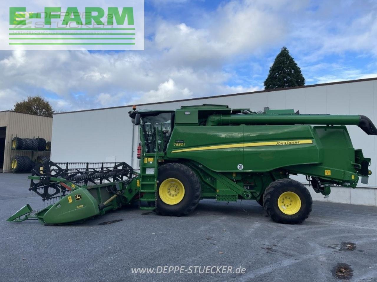 Mejetærsker John Deere t550 mit 622r: billede 11