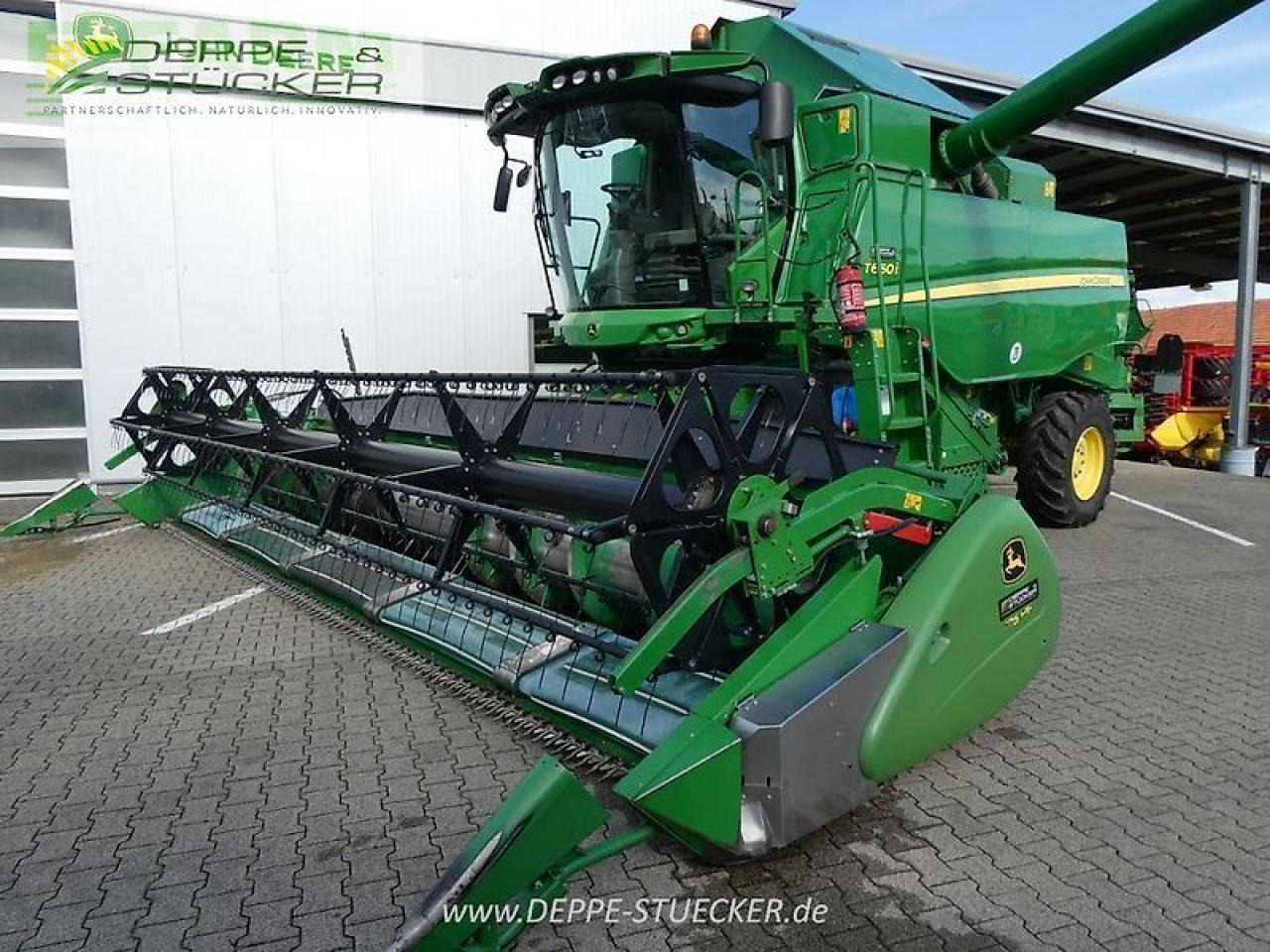 John Deere t660 ll autotrac + 625 premiumflow + sww - Mejetærsker: billede 2 John Deere t660 ll autotrac + 625 premiumflow + sww - Mejetærsker: billede 2