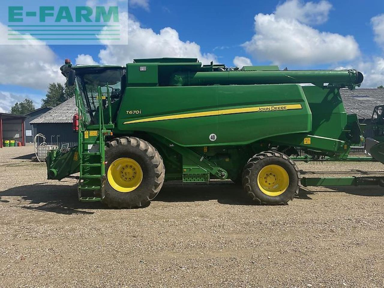 John Deere t670i - Mejetærsker: billede 2 John Deere t670i - Mejetærsker: billede 2