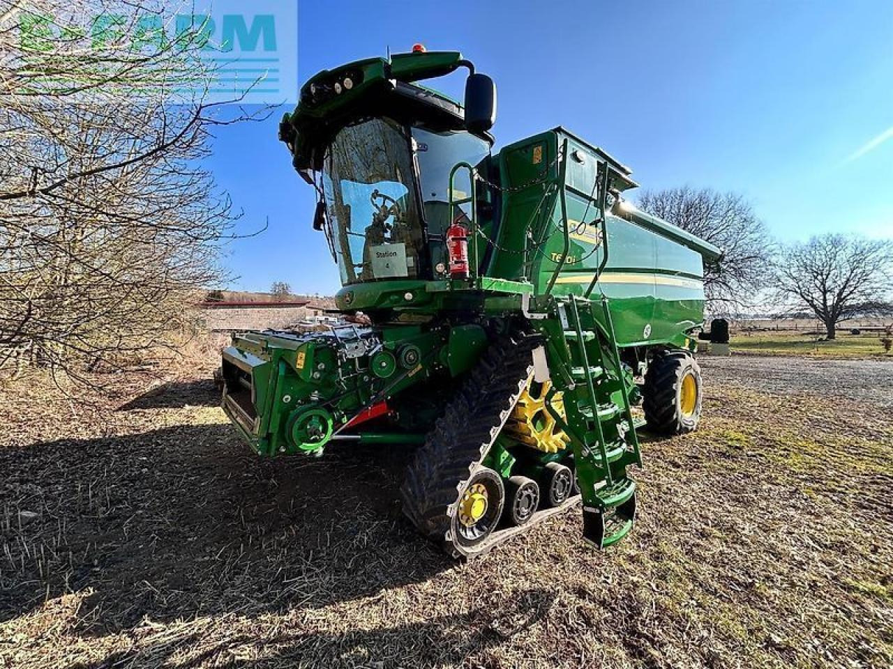 John Deere t670i - Mejetærsker: billede 1 John Deere t670i - Mejetærsker: billede 1