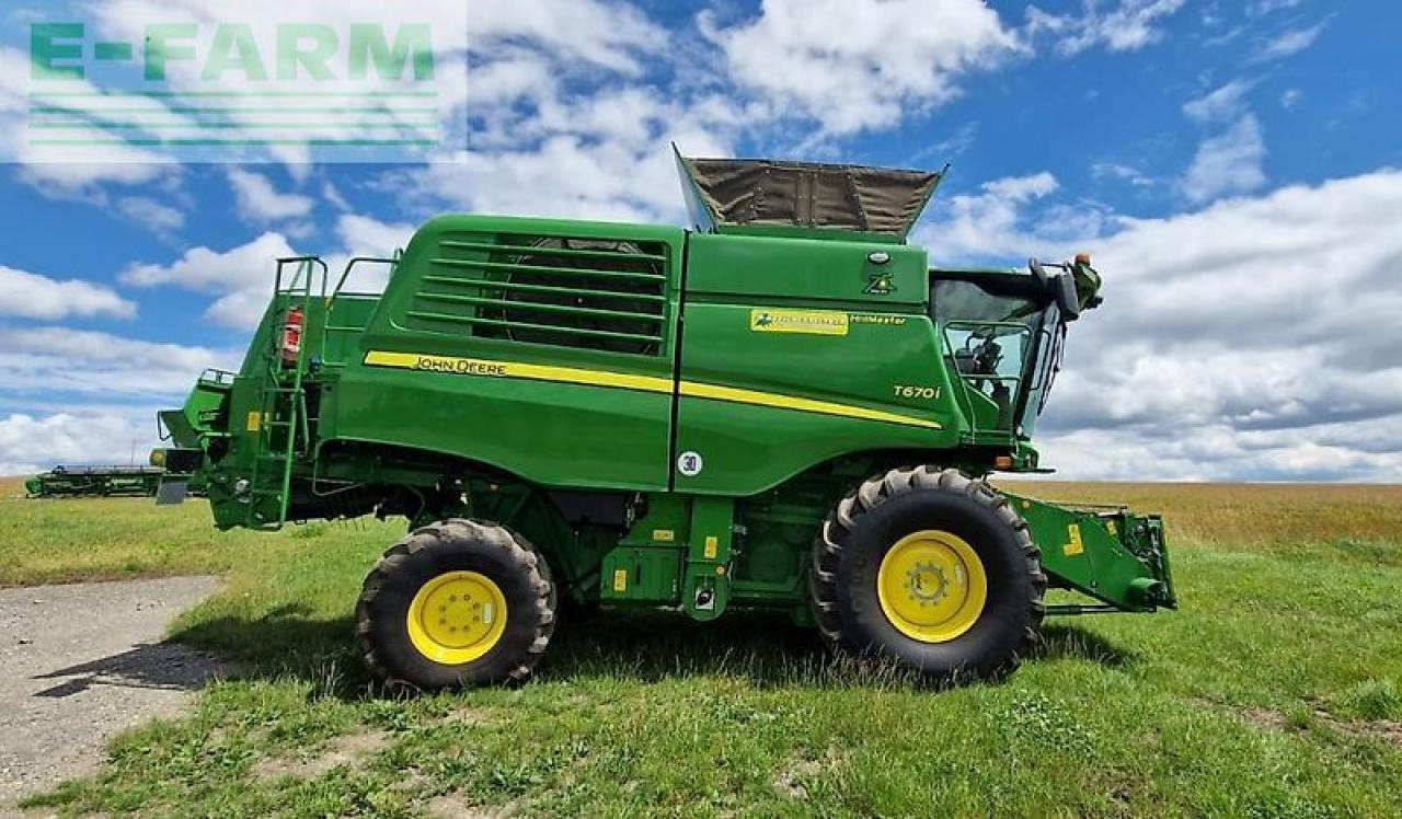 John Deere t670i hm - Mejetærsker: billede 1 John Deere t670i hm - Mejetærsker: billede 1