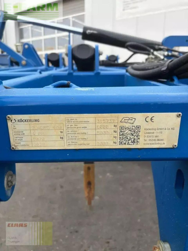 Köckerling quadro 400 - Kultivator: billede 5 Köckerling quadro 400 - Kultivator: billede 5