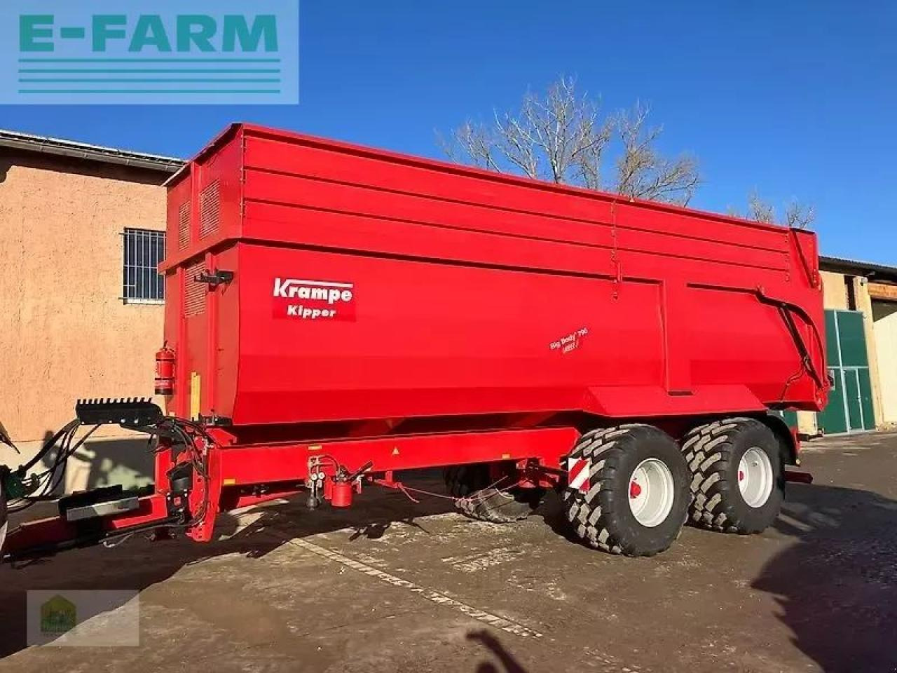 Krampe big body bb 790 - Landbrugs tipvogn: billede 1 Krampe big body bb 790 - Landbrugs tipvogn: billede 1