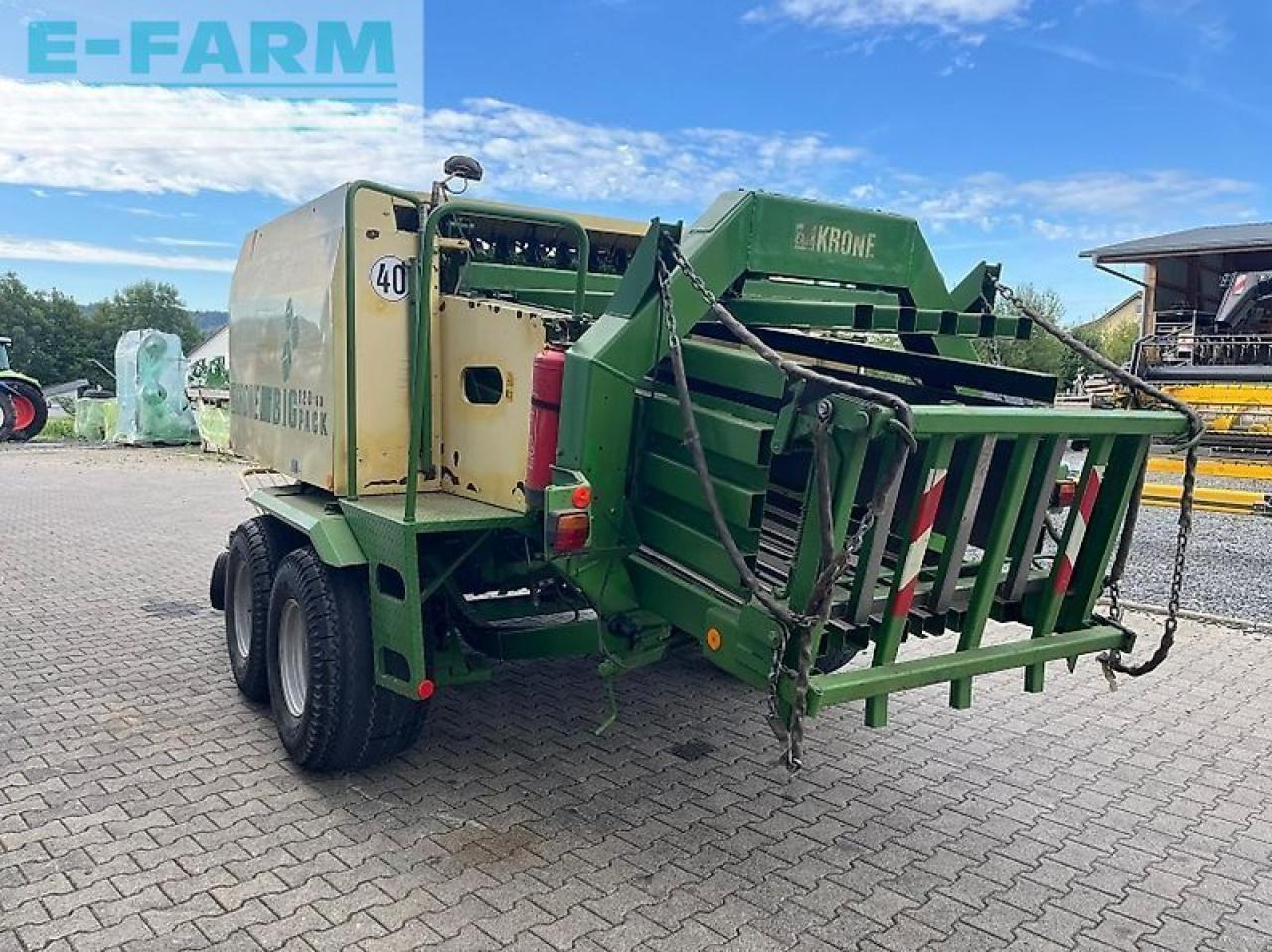 Krone big pack 120-80 - Firkant ballepresse: billede 4 Krone big pack 120-80 - Firkant ballepresse: billede 4