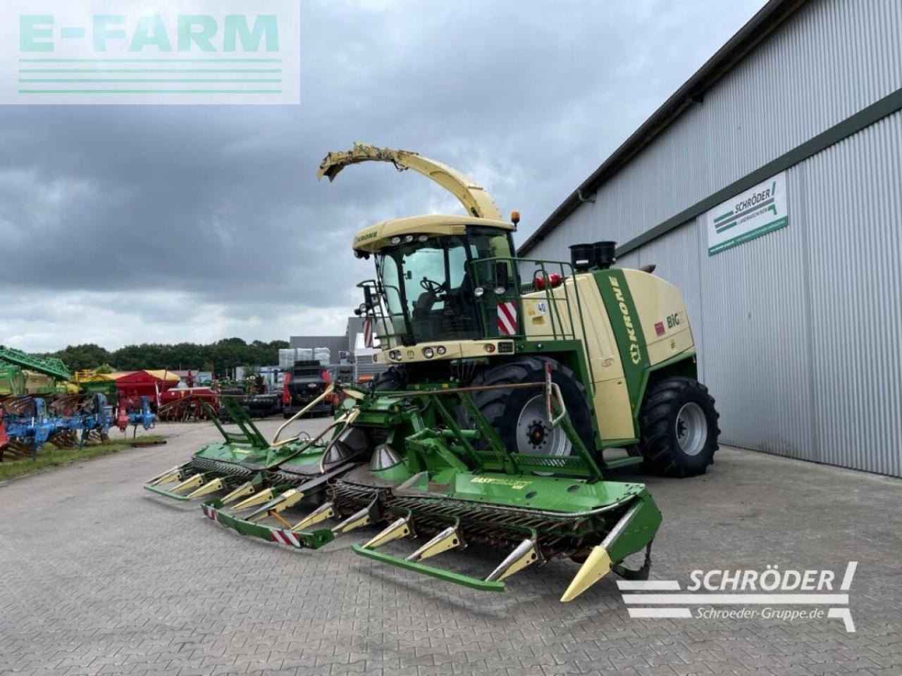 Krone big x 700 + easycollect 903 + easyflow - Grønthøster: billede 5 Krone big x 700 + easycollect 903 + easyflow - Grønthøster: billede 5