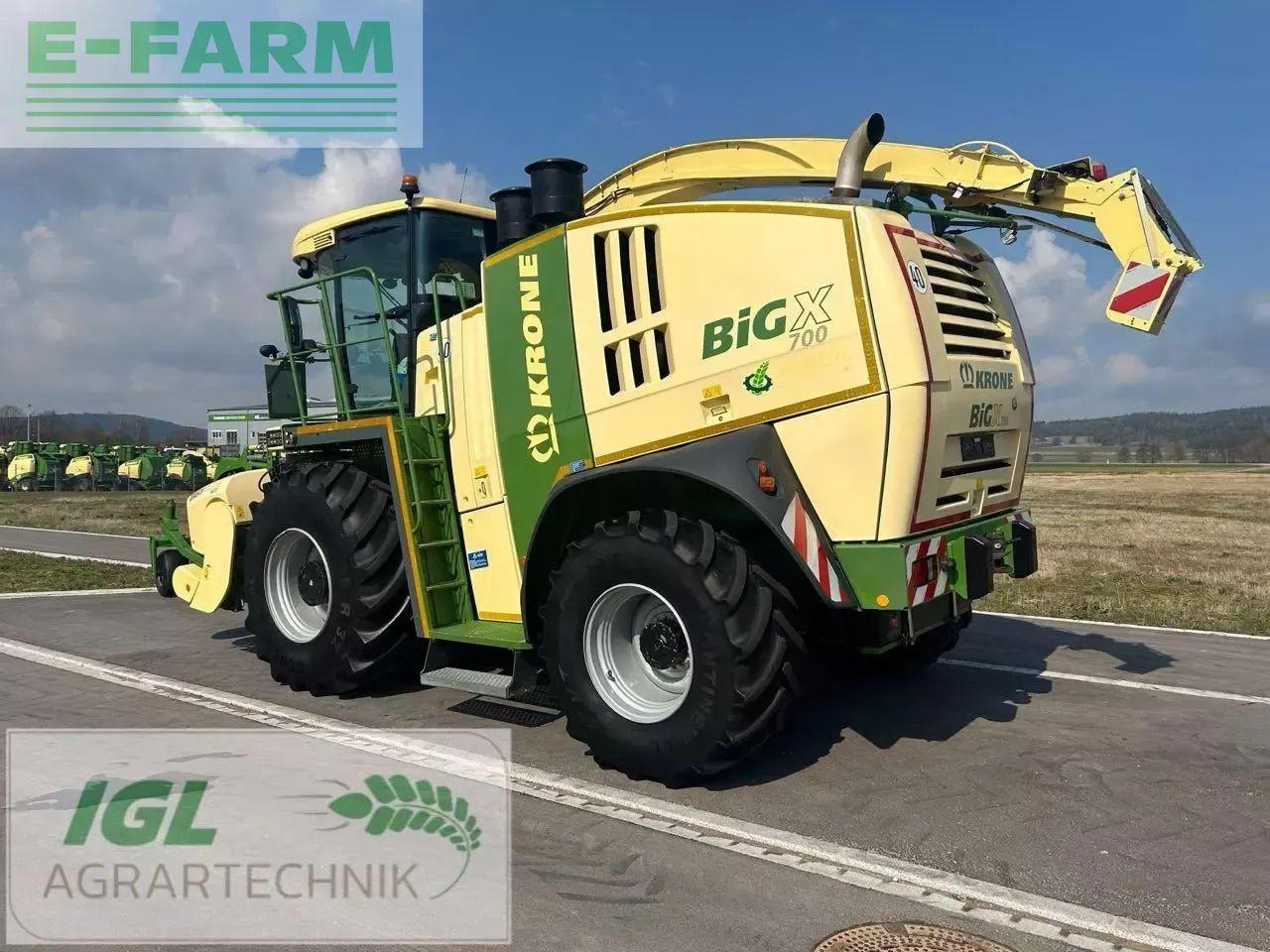 Krone big x 700 i - Grønthøster: billede 3 Krone big x 700 i - Grønthøster: billede 3