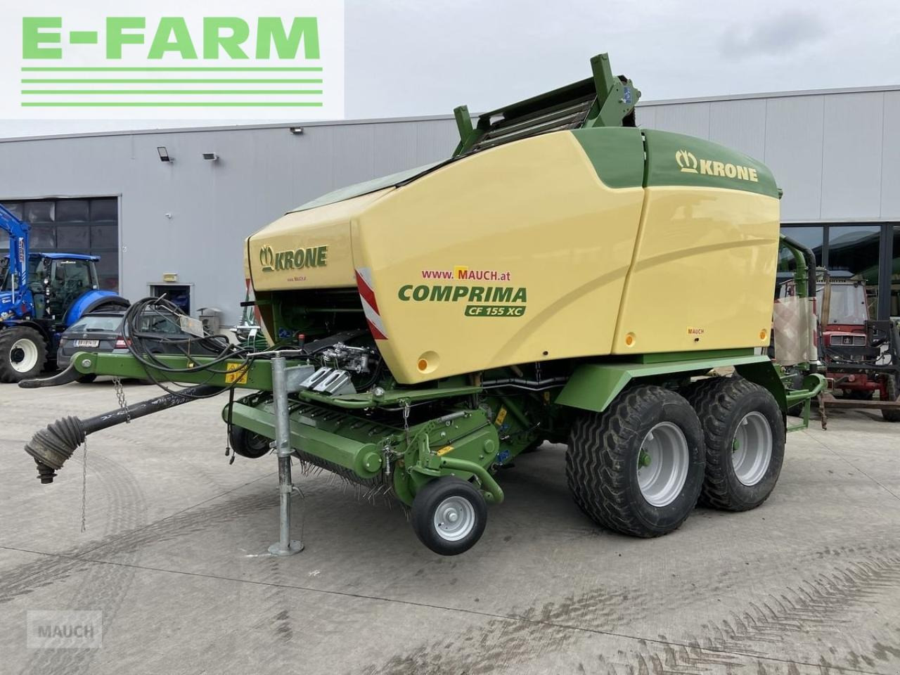 Krone cf155 xc - Firkant ballepresse: billede 1 Krone cf155 xc - Firkant ballepresse: billede 1