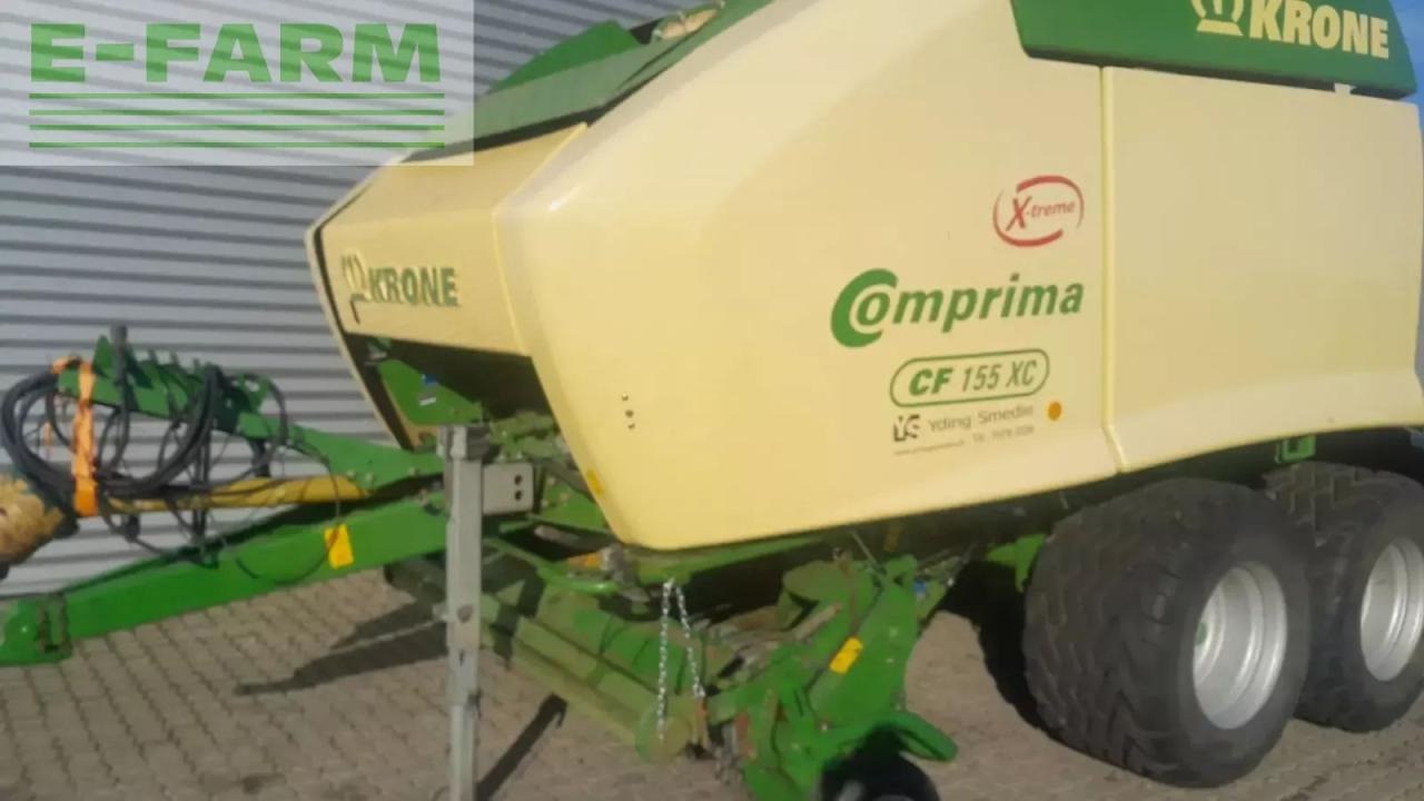 Krone comprima cf 155 xc extreme - Firkant ballepresse: billede 1 Krone comprima cf 155 xc extreme - Firkant ballepresse: billede 1