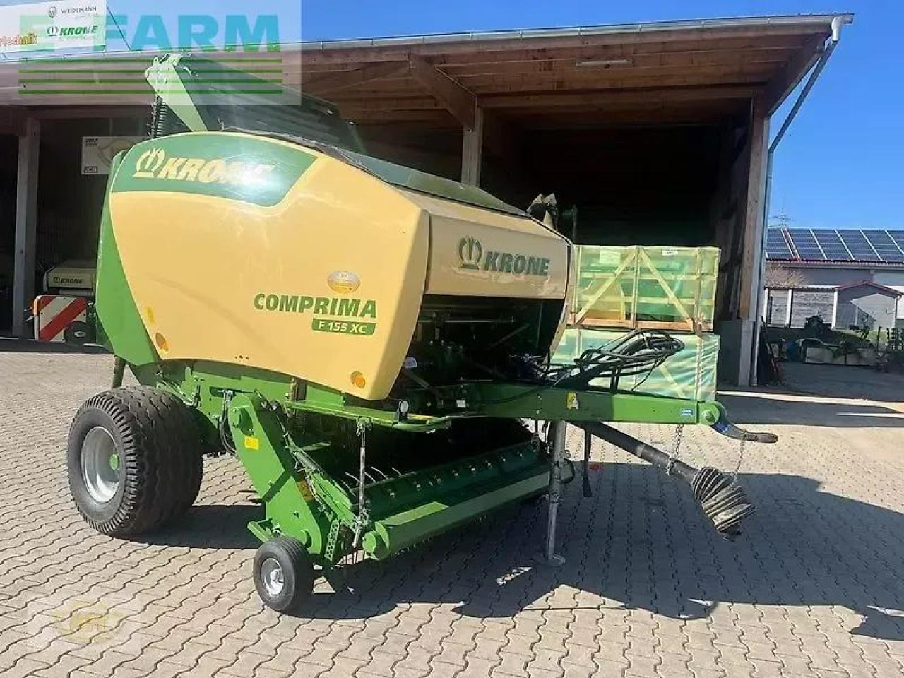 Krone comprima f 155 xc - Firkant ballepresse: billede 1 Krone comprima f 155 xc - Firkant ballepresse: billede 1