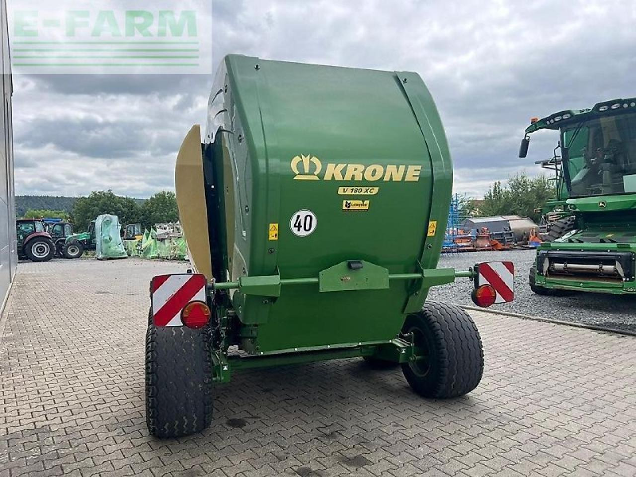 Krone comprima v 180 xc - Firkant ballepresse: billede 4 Krone comprima v 180 xc - Firkant ballepresse: billede 4