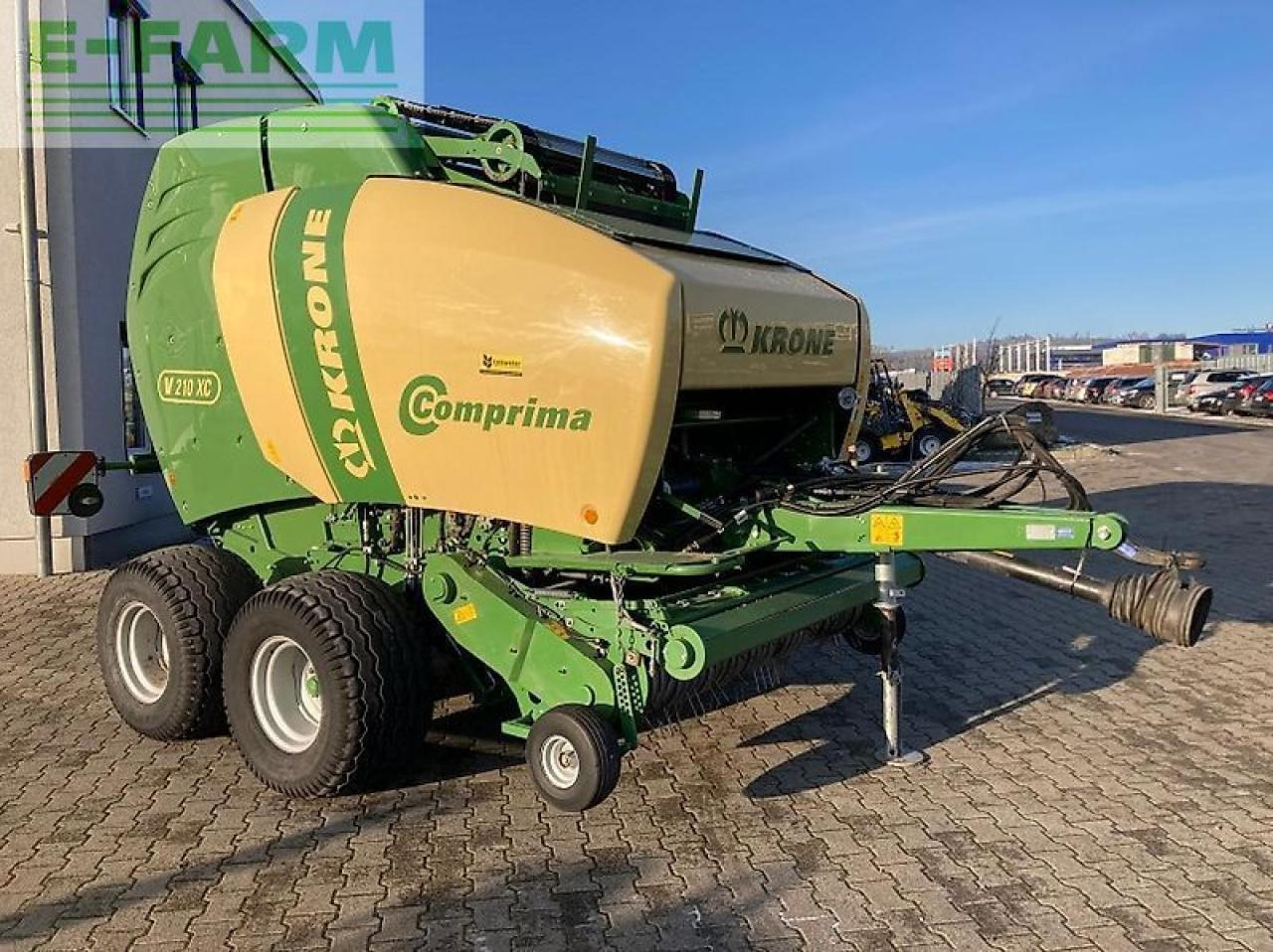 Krone comprima v 210 xc - Firkant ballepresse: billede 1 Krone comprima v 210 xc - Firkant ballepresse: billede 1