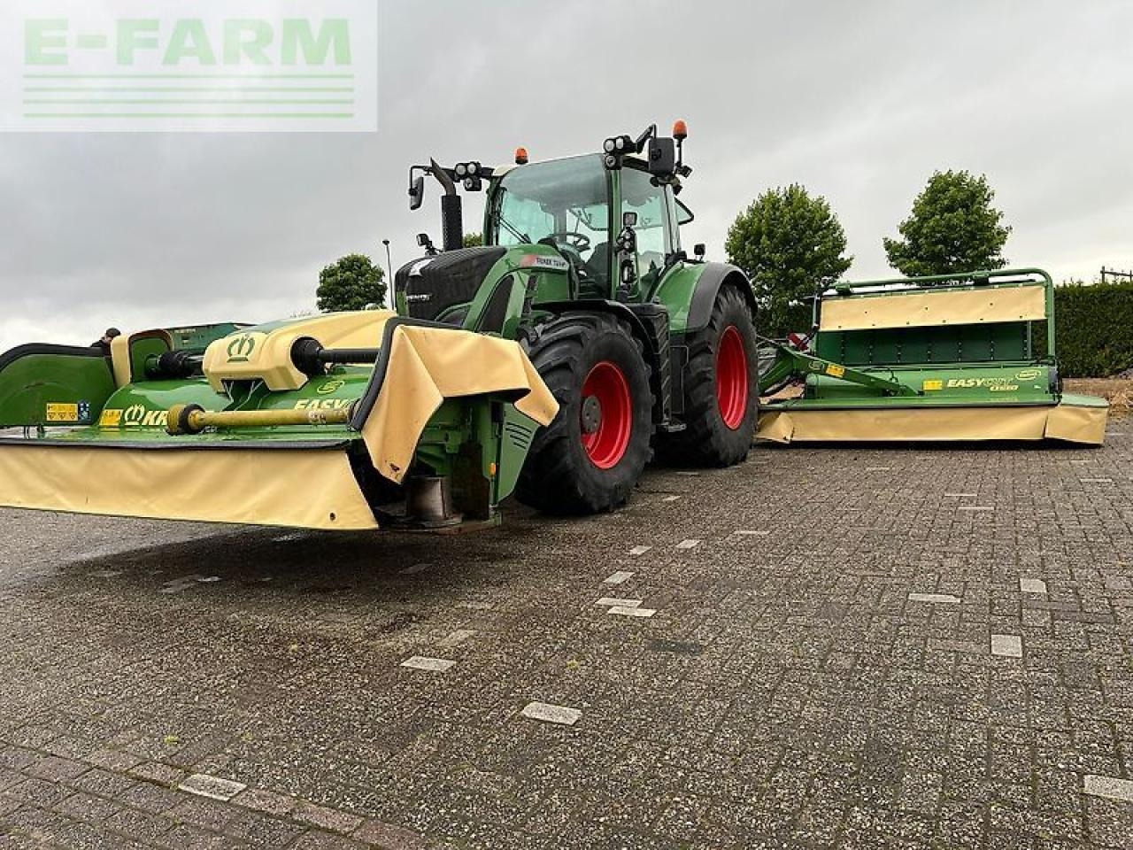 Krone ec b 870 cv collect + krone ec f 320 cv - Slåmaskine: billede 1 Krone ec b 870 cv collect + krone ec f 320 cv - Slåmaskine: billede 1