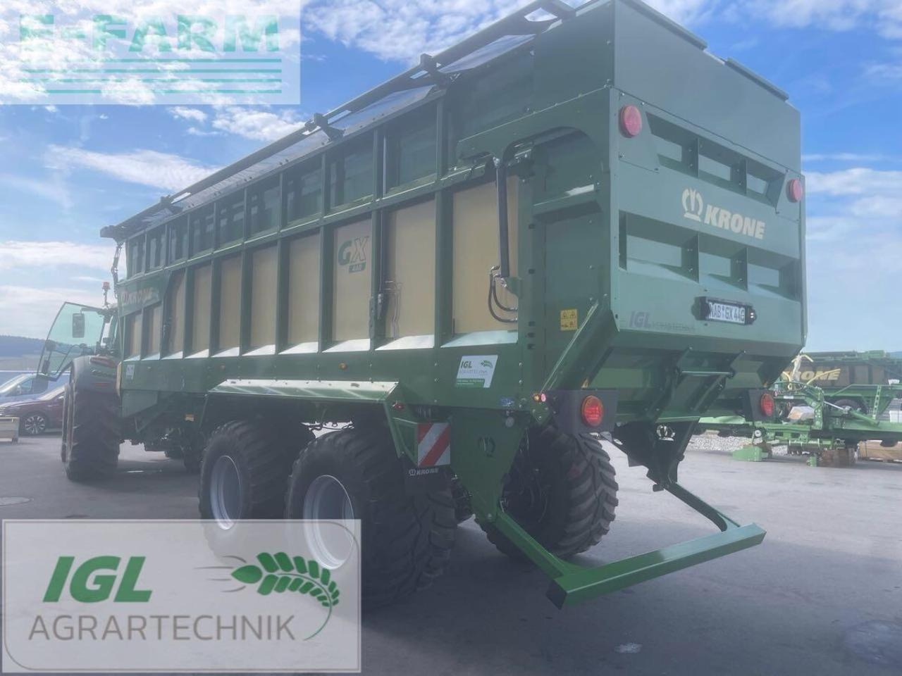 Krone gx 440 (tt801-20) - Landbrugs tipvogn: billede 2 Krone gx 440 (tt801-20) - Landbrugs tipvogn: billede 2