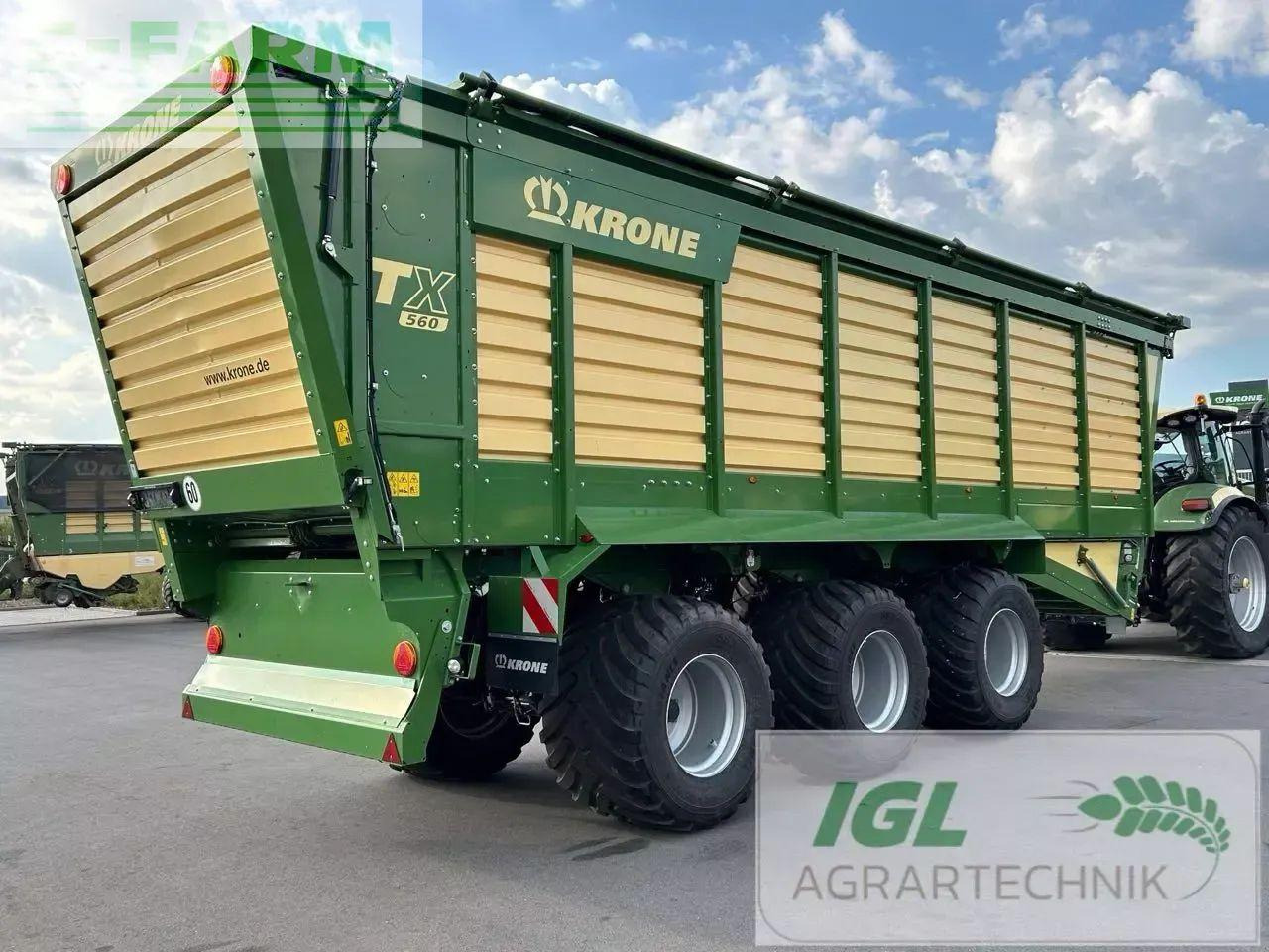 Krone tx 560 - Landbrugs tipvogn: billede 5 Krone tx 560 - Landbrugs tipvogn: billede 5