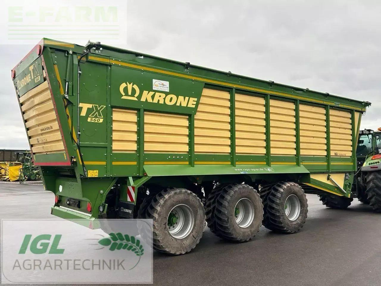 Krone tx 560 - Landbrugs tipvogn: billede 5 Krone tx 560 - Landbrugs tipvogn: billede 5
