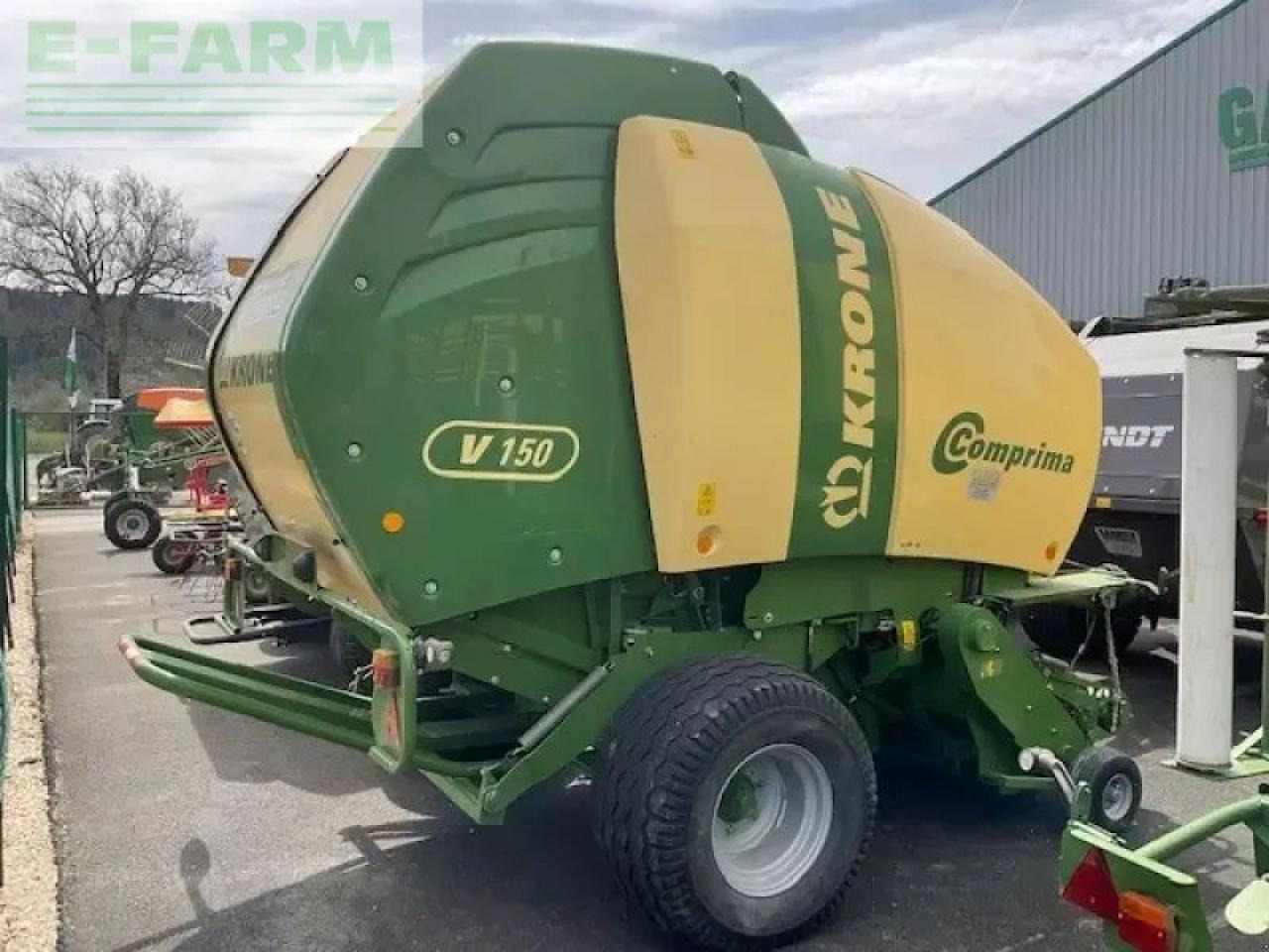 Krone v 150 - Firkant ballepresse: billede 4 Krone v 150 - Firkant ballepresse: billede 4