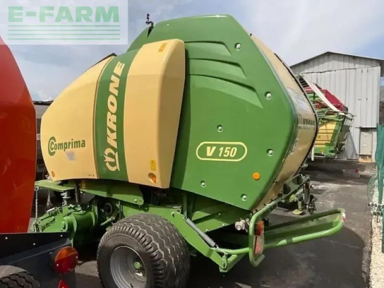 Krone v 150 - Firkant ballepresse: billede 3 Krone v 150 - Firkant ballepresse: billede 3