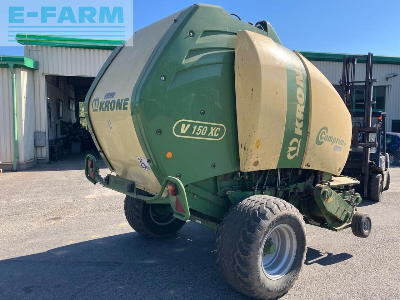 Krone v 150 xc - Firkant ballepresse: billede 5 Krone v 150 xc - Firkant ballepresse: billede 5