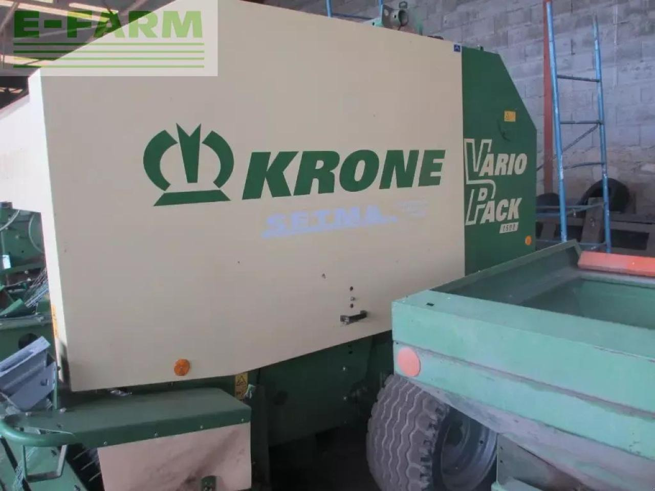 Krone vario pack 1500 - Firkant ballepresse: billede 2 Krone vario pack 1500 - Firkant ballepresse: billede 2