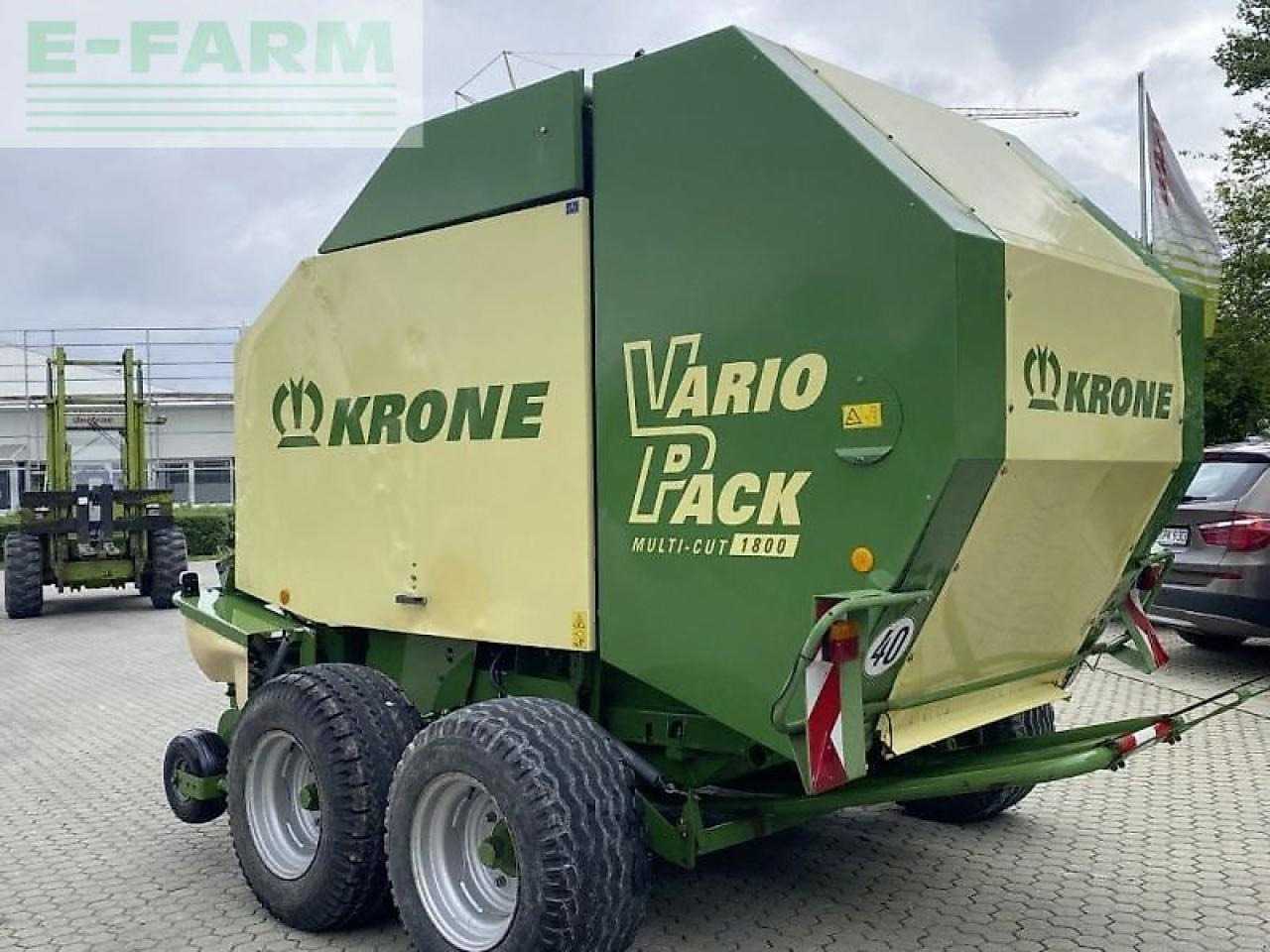 Krone vario pack 1800 - Firkant ballepresse: billede 3 Krone vario pack 1800 - Firkant ballepresse: billede 3