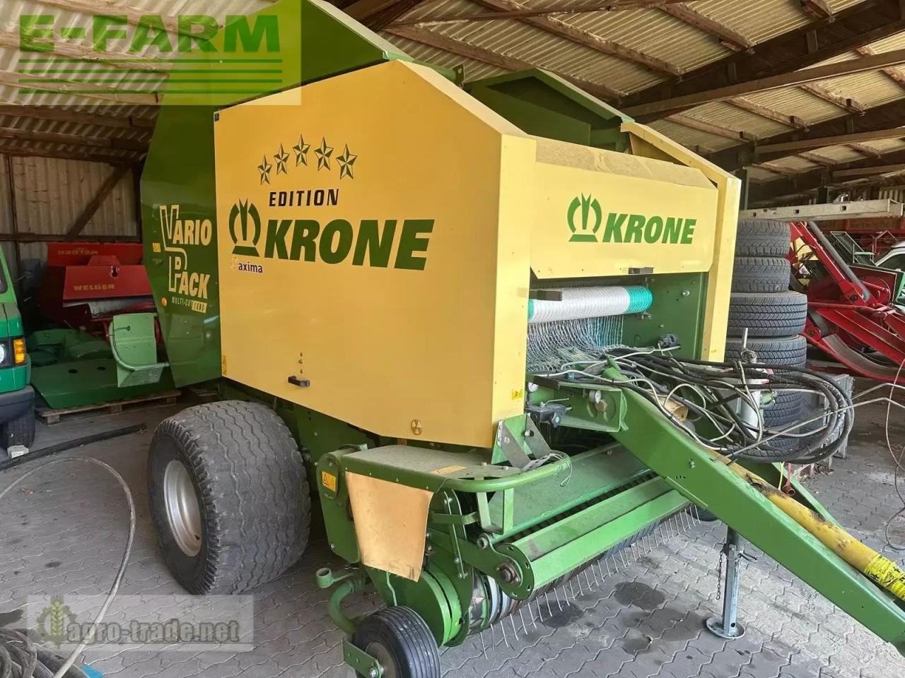 Krone variopack 1800 - Firkant ballepresse: billede 1 Krone variopack 1800 - Firkant ballepresse: billede 1