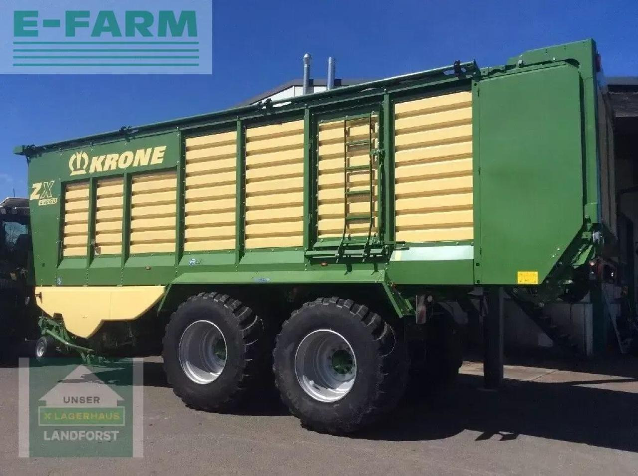 Krone zx 430 gd - Snittevogn: billede 3 Krone zx 430 gd - Snittevogn: billede 3