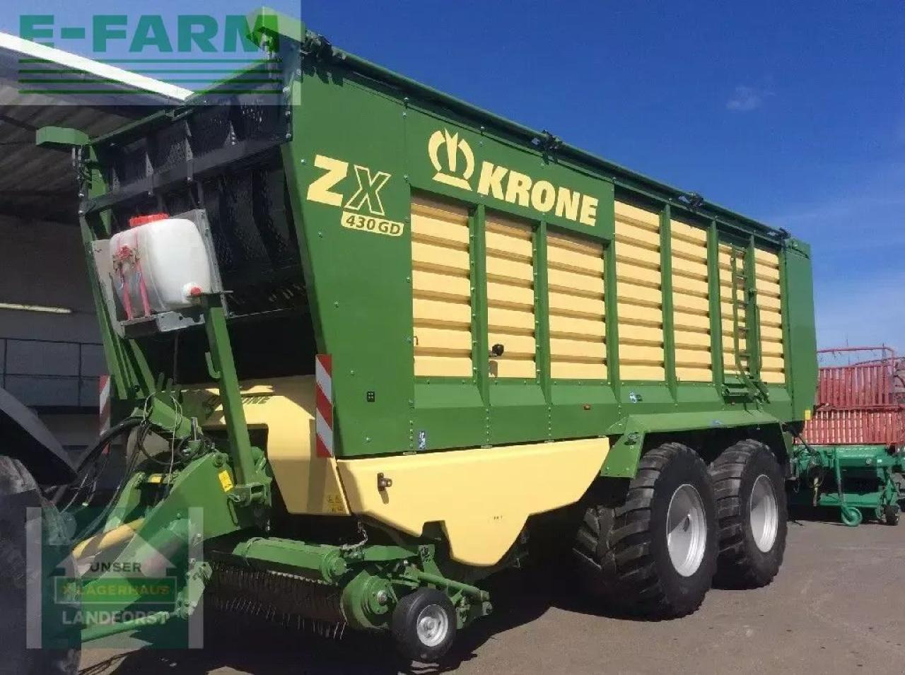 Krone zx 430 gd - Snittevogn: billede 1 Krone zx 430 gd - Snittevogn: billede 1