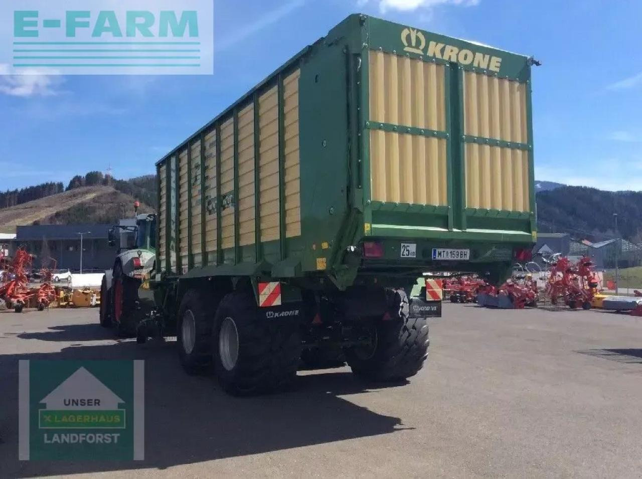 Krone zx 450 gd - Snittevogn: billede 5 Krone zx 450 gd - Snittevogn: billede 5