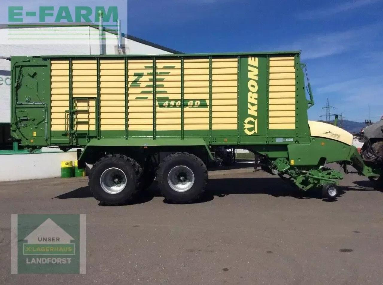 Krone zx 450 gd - Snittevogn: billede 2 Krone zx 450 gd - Snittevogn: billede 2
