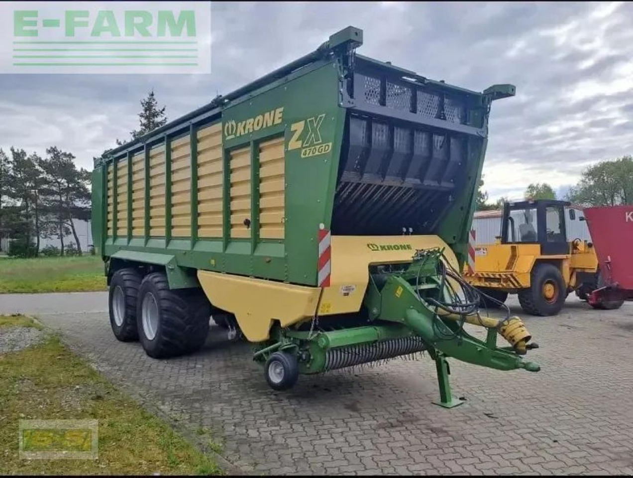 Krone zx 470 gd - Snittevogn: billede 2 Krone zx 470 gd - Snittevogn: billede 2